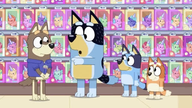 Bluey S2E37 The Quiet Game