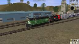 Trainz Railroad Simulator 2006 - BN SD9 & New Haven GP7 Loco & Cars Review