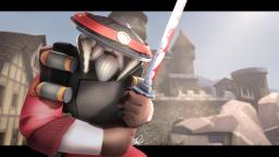 [Gaming] Old Samurai Demoman Fighting In The Medieval Times