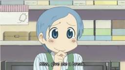 Nichijou - Yukko wants a chicken bar