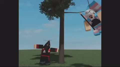 hanging faggots in roblox