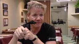 Gordon Ramsay's pizza has too much oil