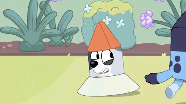 Bluey S2E43 Muffin Cone