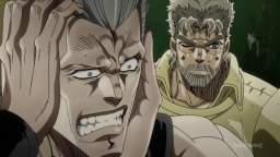 Joseph Joestar explains catfishing to Polnareff