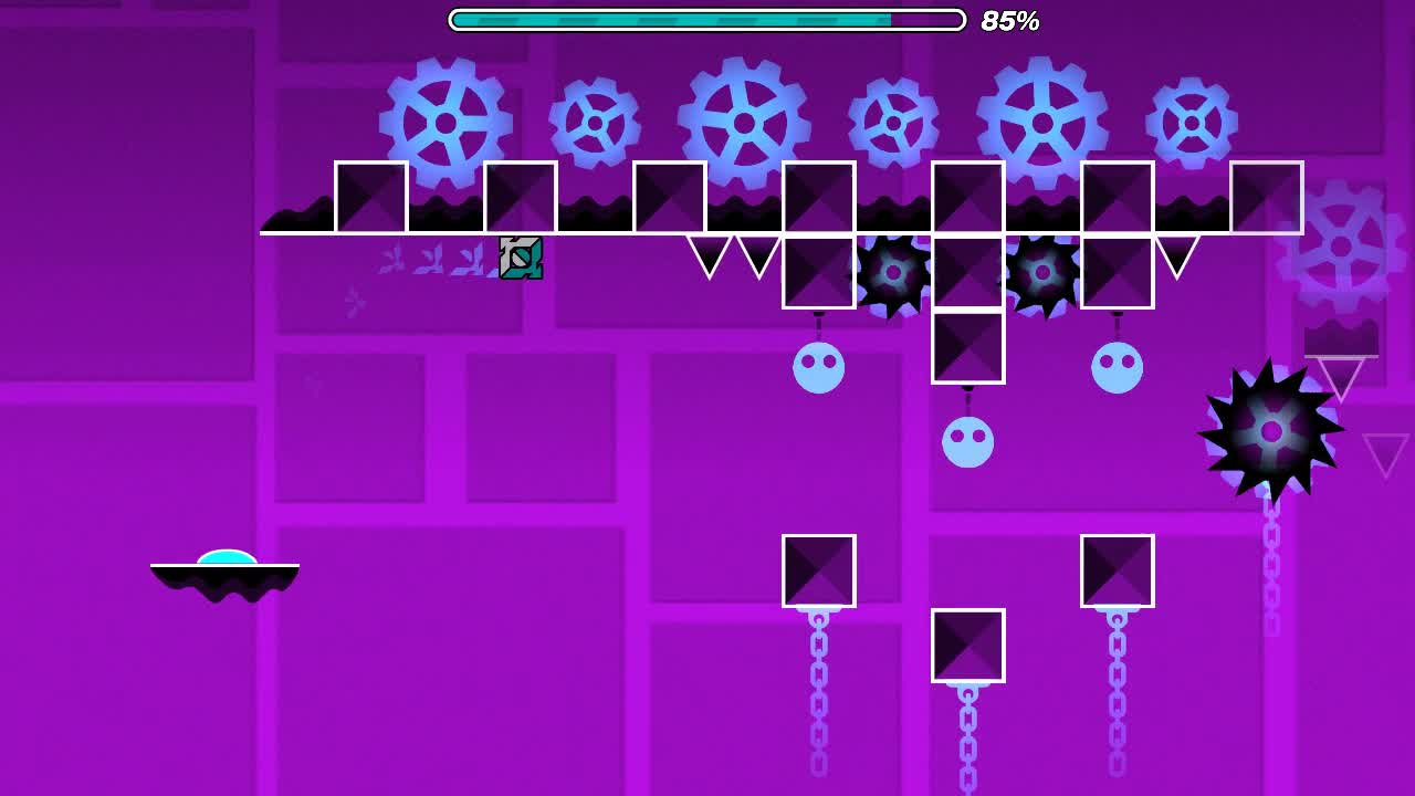 Geometry Dash - Clutterfunk 100% (1st Video!)