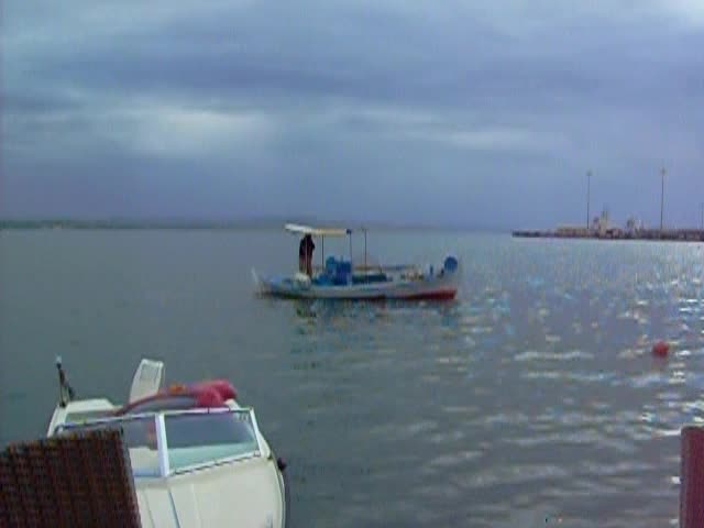 Fishing boat at the port