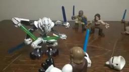 Galactic Heroes animation test: Jedi vs Grievous