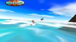 Project64  WAVE RACE 64  HEAR THE NICE INTRO, SOUNDS LIKE LONG BEACH USA!