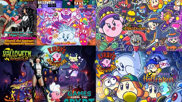 Games from the Crypt 2024: Kirby's Halloween Adventure (Nes Rom Hack) Part 1 (B)