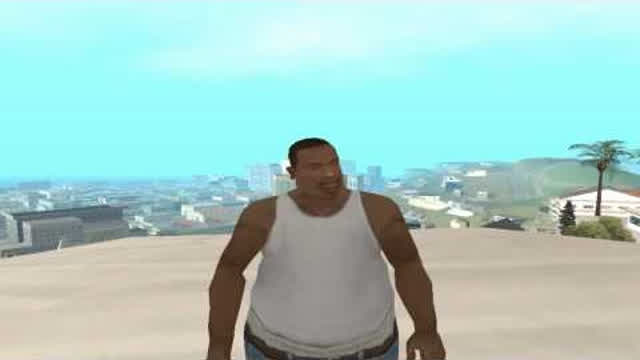 LOQUENDO- GTA San Andreas - CJ intenta pilotar un avion