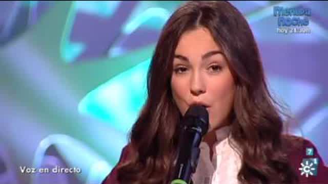 María Parrado  'Frío voz en directo