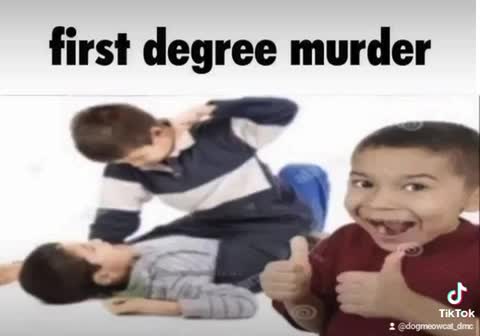 first degree murder