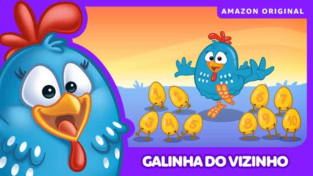 Galinha do Vizinho  Amazon Original Galinha Pintadinha