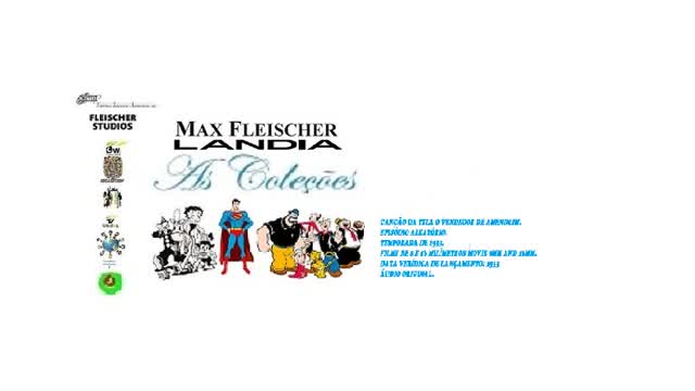 MAX FLEISCHER LÂNDIA _ O VENDEDOR DE AMENDOIM ÁUDIO ORIGINAL VERSÃO EM CORES