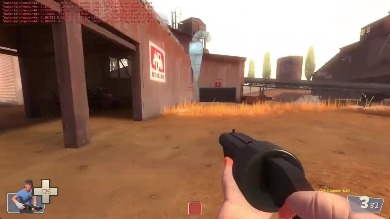 Meet The Soldier but you're playing it inside a Team Fortress 2