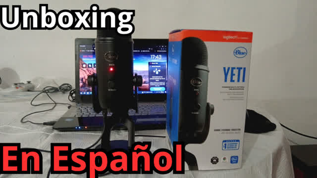 Unboxing Del Microfono Blue Yeti