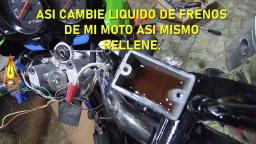 MI MOTO ASI SOLUCIONE LIQUIDO DE FRENO FALTANTE Y DESGASTADO