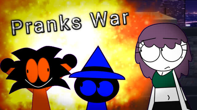 Antonio and friends short: Pranks Wars