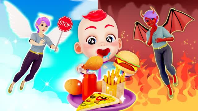 Don't Overeat!!! - Bubbly Tummy Funny Kids Songs 🍓🍉🍎🍍 And Nursery Rhymes by BoobooBerry