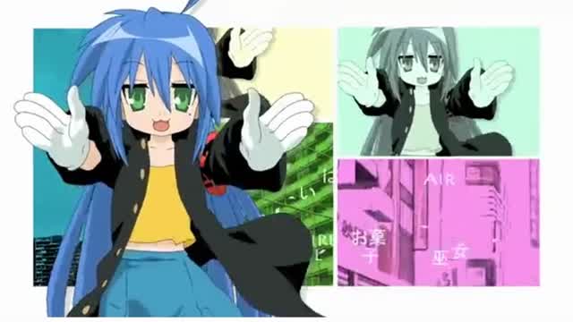 The Melancholy of Konata Izumi【Lucky☆Star x Haruhi Suzumiya OP MAD】