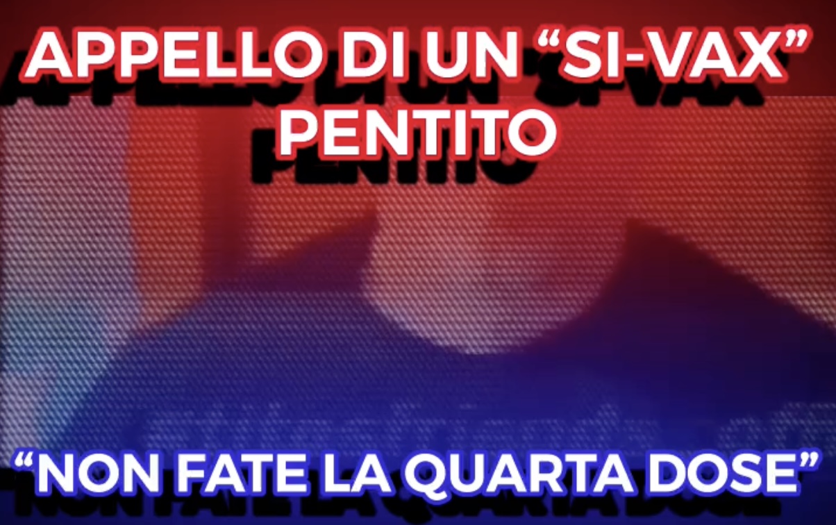 Appello di un "SI-VAX" Pentito - "Non Fate la Quarta Dose"