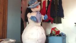 PAC animated lifesize snowman (better voltage / re upload)