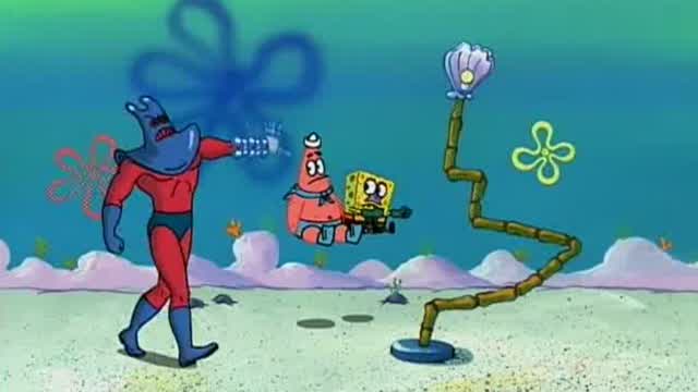 Spongebob - Marmaid Man and Barnacle Boy III [Season 2, Episode 31a]