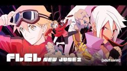 FLCL Progressive, Pokeamtic's Toonami Reviews