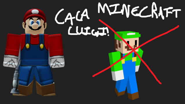 RESONS NO ME LIEK MINECRAB LUIGI!1