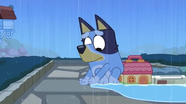 Bluey S3E18 Rain