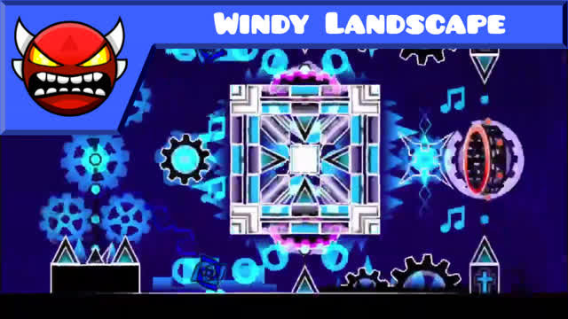 Geometry Dash - Windy Landscape by WOOGI1411 (Insane Demon)