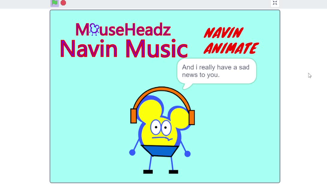 A important (and sad) announcement for MouseHeadz Navin Music.