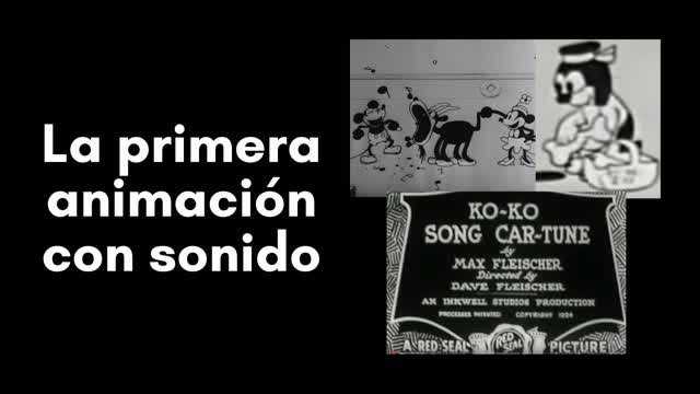 ¿Cuál fue la primera animación con sonido