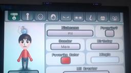 (old video) making an alien in the mii channel