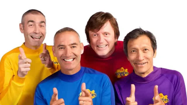 THE WIGGLES ARE CONTRIBUTING MEMBERS OF SOCIETY AND THEY ALWAYS HELP OLD LADIES CROSS THE STREET