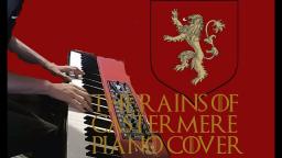 Rains of castermere piano cover