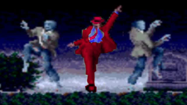 Michael Jackson's MoonWalker (MD/Genesis) Prototype Stage 3+Thriller Played on PPSSPP Emulator