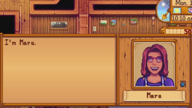 Demetrius, Maru, and Sebastian's Introductions - Stardew Valley Characters #3