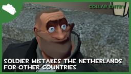 Soldier mistakes the Netherlands for other countries