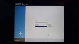 HP Pavilion a1206n - Windows XP Factory Software Recovery