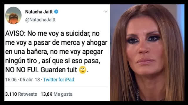 Natacha Jaitt denuncio la P3D0FILIA en ARG