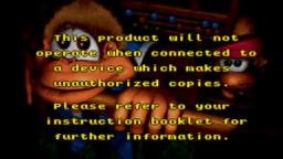 Donkey Kong Country 3 - Error Game Screen