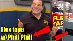 Phill Swift whit his FLEX  TAPE, but better