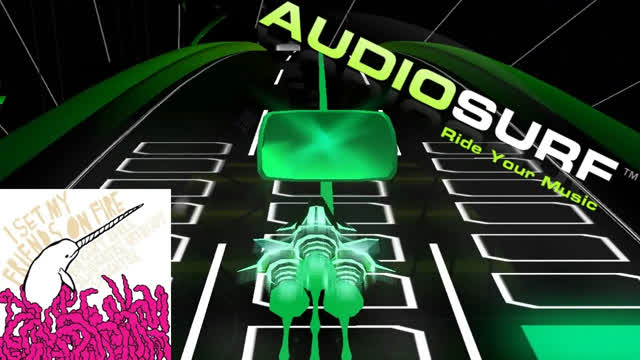 ~AudioSurf ~ Ninja Mono~ ☆ I Set My Friends On Fire - Things That Rhyme With Orange ☆