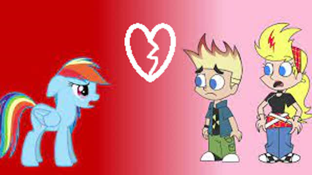 Rainbow Dash x Johnny Test