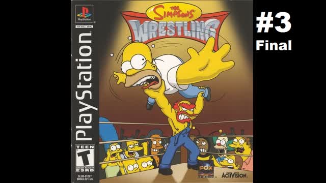 The Simpsons Wrestling (2001) #3 Final