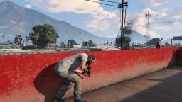 GTA 5 Police Helicopter crashes into a Telephone Pole