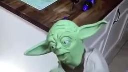 Slapping Yoda