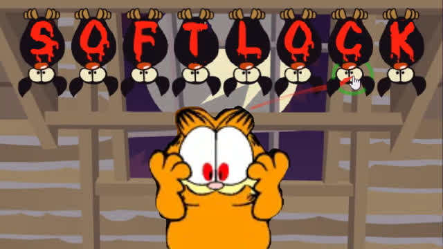 Garfield's Scary Scavenger Hunt Post Flash Death Gameplay (Bat Puzzle)