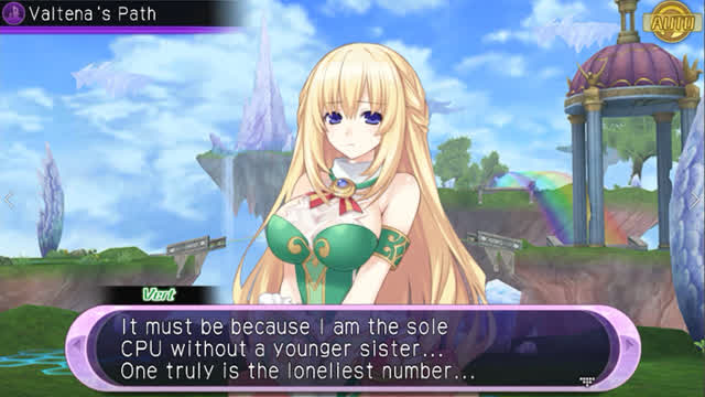 Hyperdimension Neptunia U Action Unleashed - Ch.3 Quest Cutscene - Green Pastures